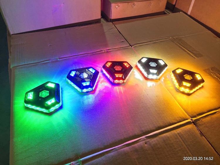 Multi-color optional LED strobe light